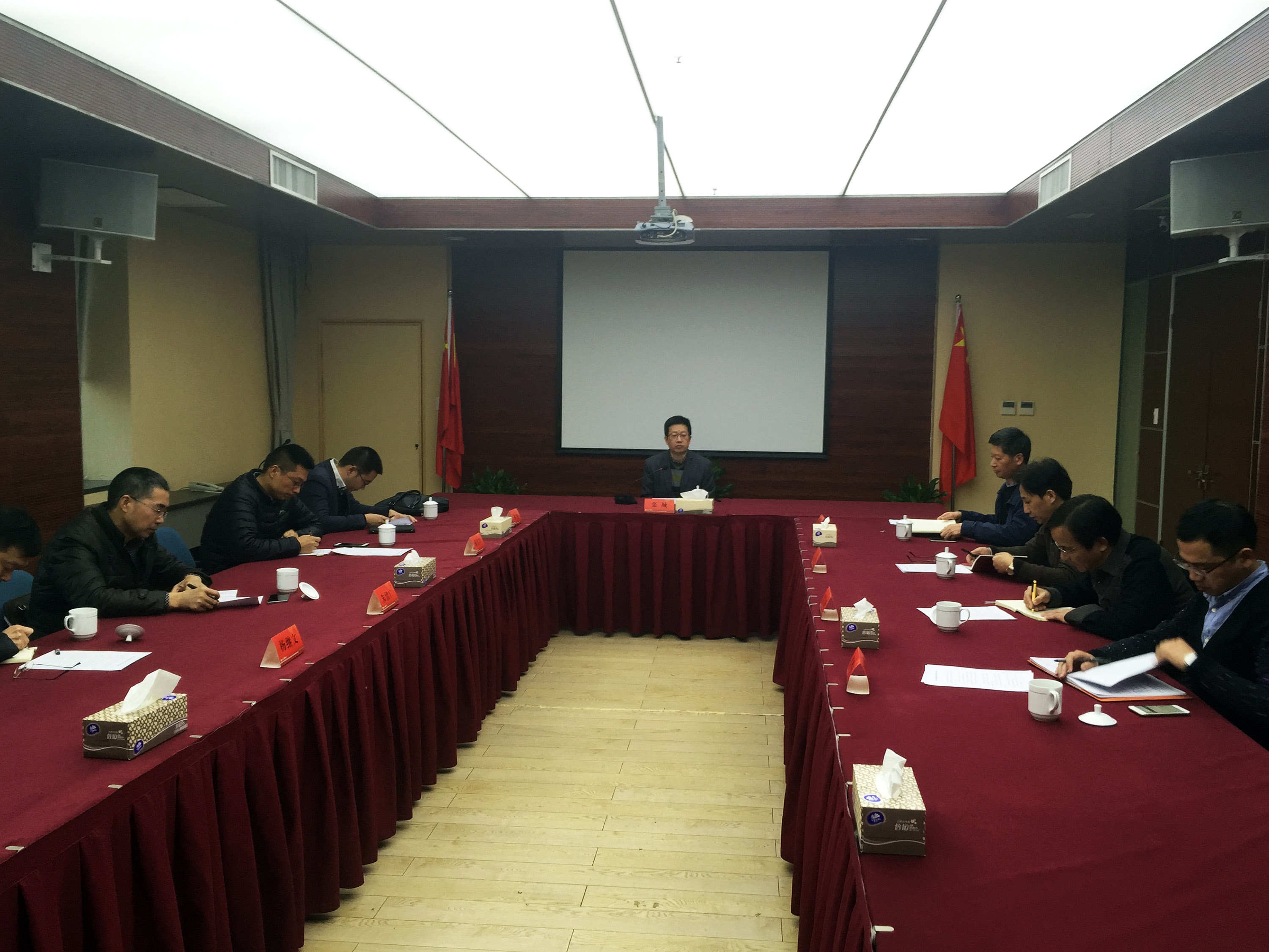 浙江省二輕集團公司紀(jì)委對申達(dá)德清建設(shè)項目管理人員進行集體廉潔談話