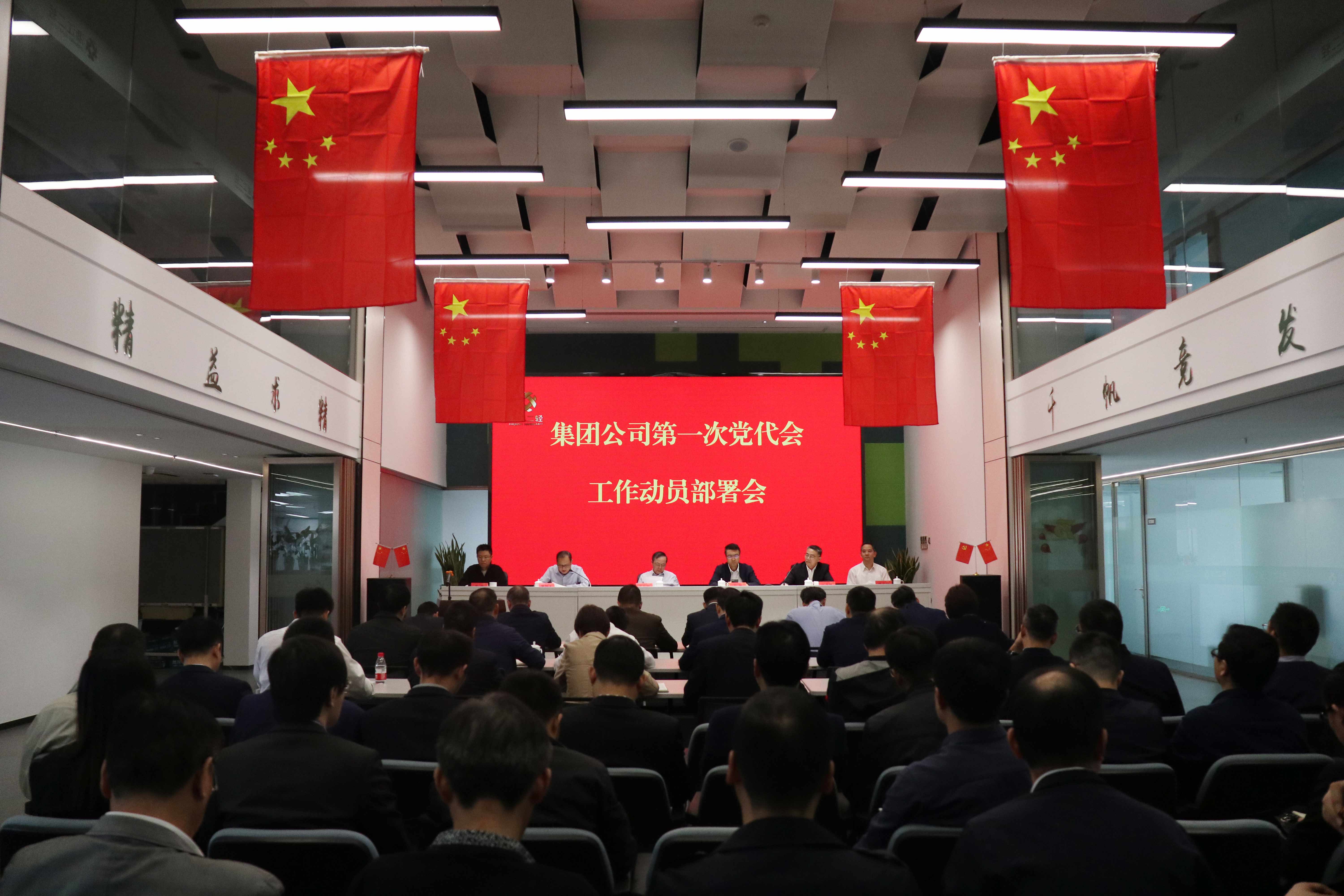 集團(tuán)公司黨委召開第一次黨代會工作動員部署會