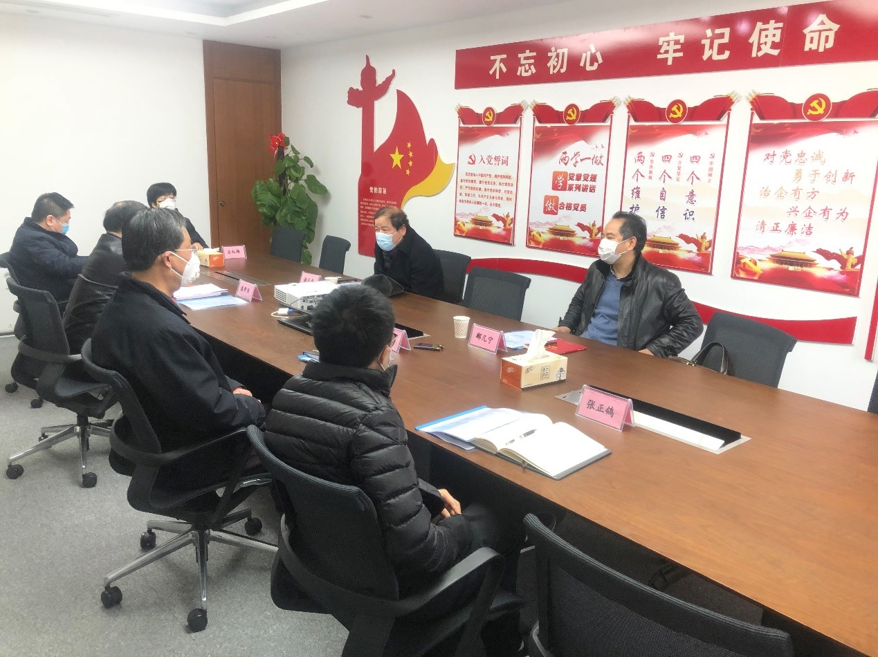 集團(tuán)公司黨委委員、副總經(jīng)理酈幾寧行赴廣杰公司調(diào)研 