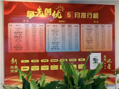 亮排名 比業(yè)績(jī) 皮塑公司開(kāi)展?fàn)幭葎?chuàng)優(yōu)行動(dòng)