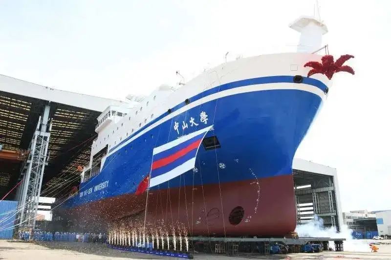 省二輕集團瑞特股份配套最新一代科考船“中山大學”號