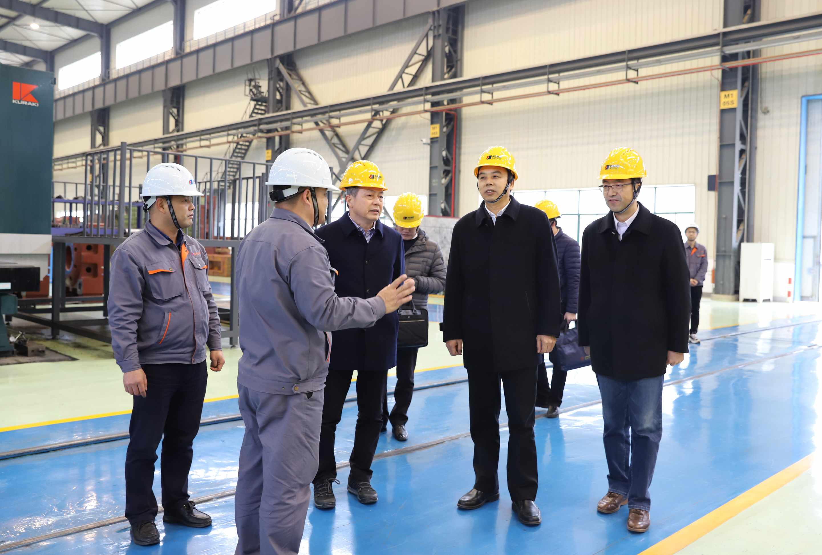 馮波聲在申達(dá)公司調(diào)研時指出：積極作為 創(chuàng)新驅(qū)動 努力打造省屬企業(yè)高端裝備制造業(yè)標(biāo)桿