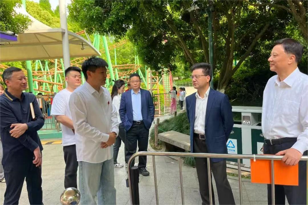 省國資委副主任董正泉一行赴杭州動(dòng)物園、少兒公園開展節(jié)前安全生產(chǎn)檢查